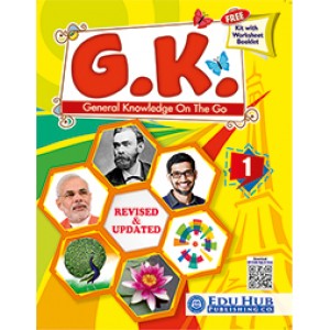 Edu Hub General Knowledge on the Go - 1 (Free Kit with Worksheet Booklet)